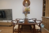 Lake view two bedrooms apartment for rent near Lotte tower, Ba Dinh district, Ha Noi